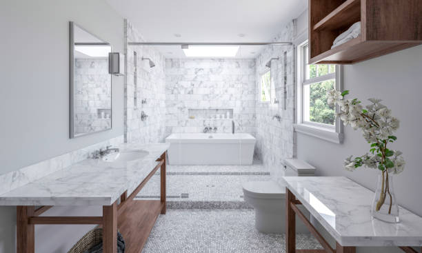 Bathroom natural Stone | Warnike Carpet & Tile