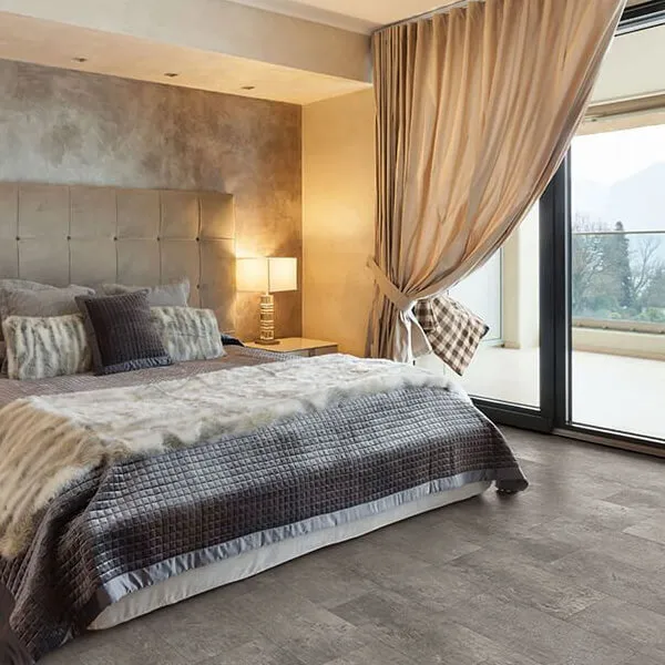 Bedroom Vinyl Flooring | Warnike Carpet & Tile