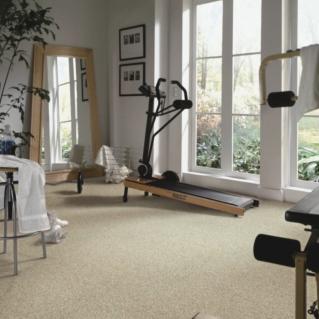 Home Gym Carpet Flooring | Warnike Carpet & Tile